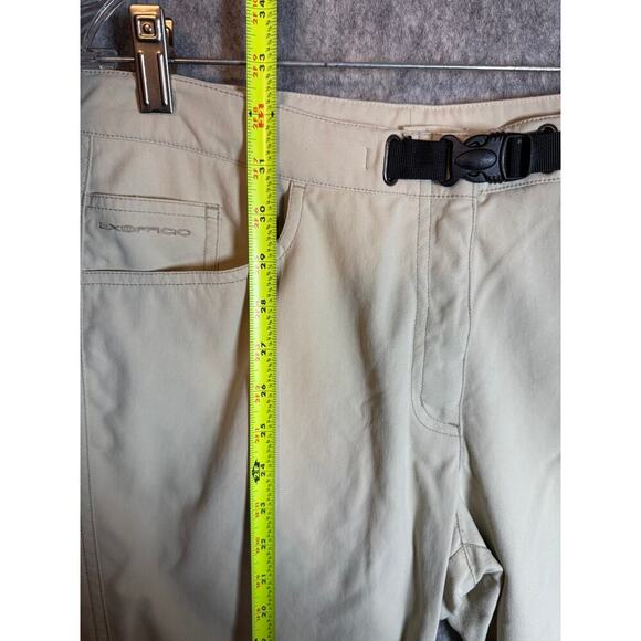 ExOfficio Womens Cropped Capri Length Belted Outdoor Hiking Pants - Size 10 - Picture 10 of 11